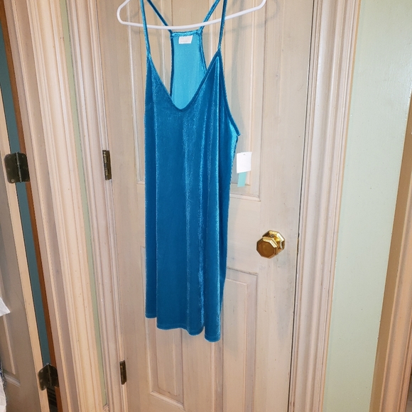 NWT Misses M Velvet blue Dress by Abound Nordstrom - Picture 2 of 6